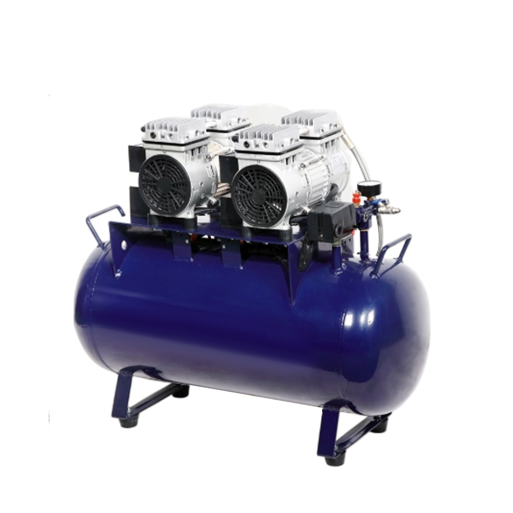 Dental oil free air compressor